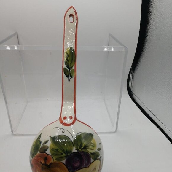 A.B.C. Bassano Made in Italy Spoon Ladle Fruit Design - Vintage - Picture 2 of 10